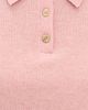 Renggli Renggli Cashmere Long Sleeve Polo Rose Quartz - 6