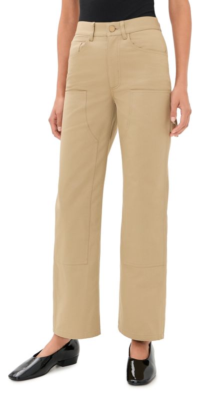 Renggli Renggli Cotton Sateen Work Pants Khaki