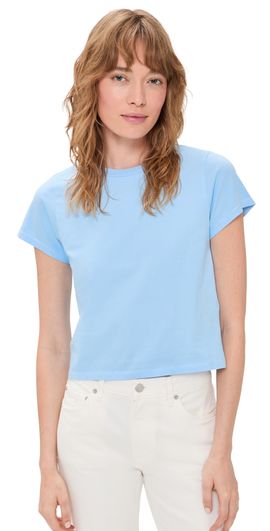 Renggli Renggli Renggli Crop Tee Baby Blue