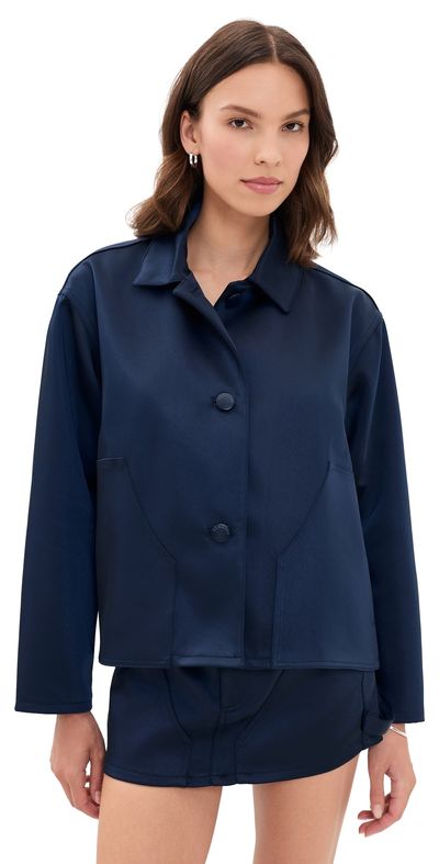 Renggli Renggli Satin Jacket Midnight