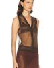 RENGGLI RENGGLI Sheer Knit Vest - 2