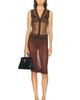 RENGGLI RENGGLI Sheer Knit Vest - 4