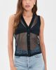 Renggli Renggli Sheer Knit Vest Sapphire - 2