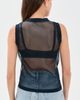 Renggli Renggli Sheer Knit Vest Sapphire - 3