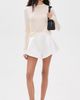 Renggli Renggli Silk Cashmere Blend Crew Neck Sweater Flat White - 5