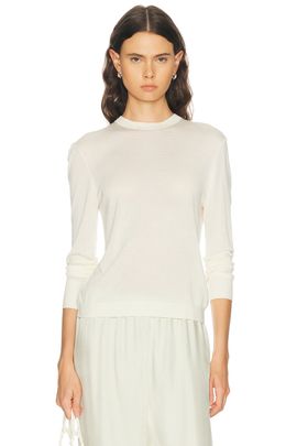 RENGGLI RENGGLI Silk Cashmere Crewneck Sweater