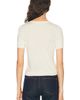 RENGGLI RENGGLI Silk Cashmere V-Neck Knit Tee - 3