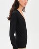 Renggli Renggli Silk Cashmere V Neck Sweater Ink - 4