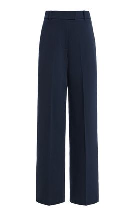 RENGGLI RENGGLI Slim Stretch CottonBlend Tailored Trousers