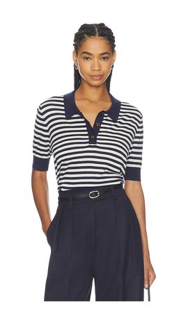 RENGGLI RENGGLI Stripe Knit Polo
