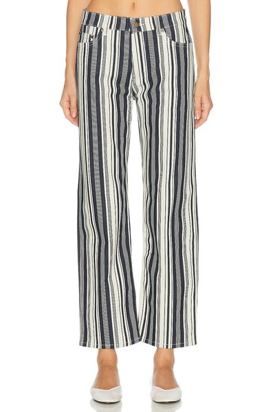 RENGGLI RENGGLI Stripe Straight Leg