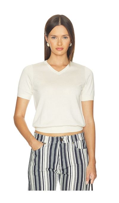 RENGGLI RENGGLI V-neck Knit Tee