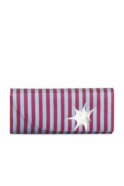 RENNK RENNK Moire Diane Clutch