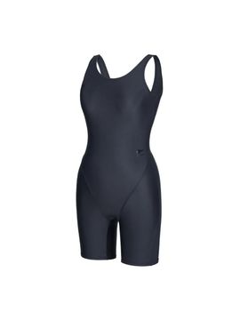 renomaswim U-back 3/4 Length One-piece Swimsuit [Deep Grey] (RN-LS2D861-DG)