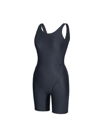 renomaswim U-back 3/4 Length One-piece Swimsuit [Deep Grey] (RN-LS2D861-DG)