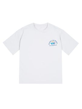 renomaswim Women's Sorona Loose Fit Short Sleeve Rashguard [Ivory] (RN-CS2F301-IV)
