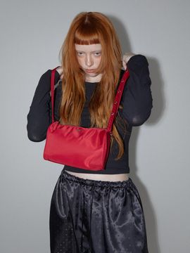 RENSE Box Belted Mini Bag [Red]