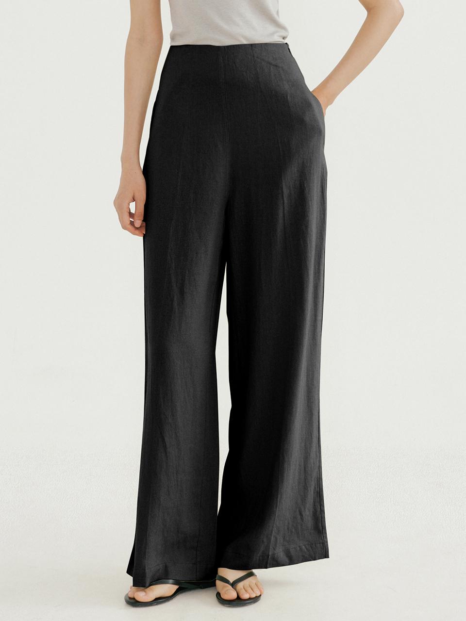 REORG Blo Wide Flare Pants - Black