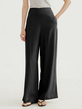 REORG Blo Wide Flare Pants - Black