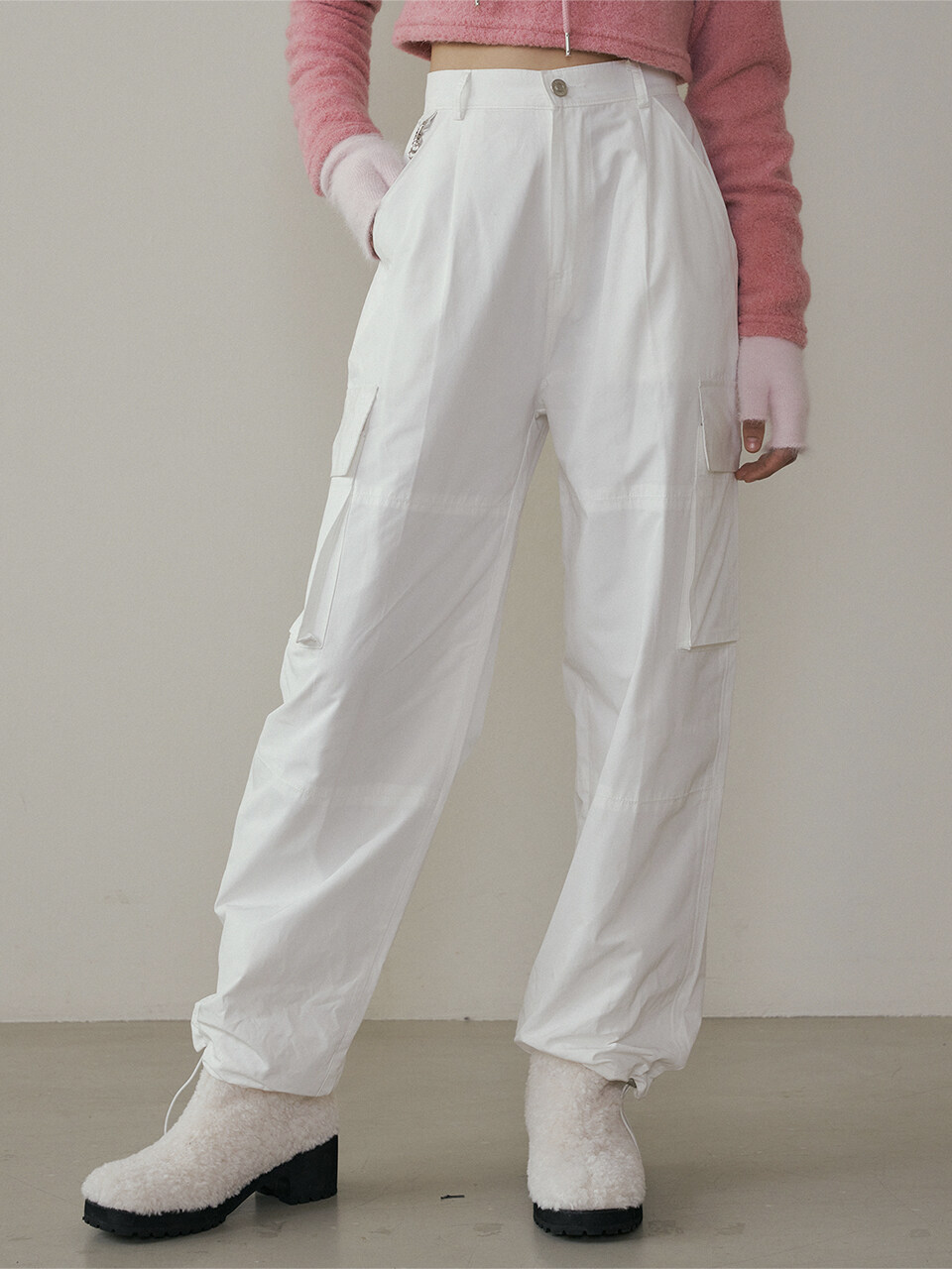 REORG DRO Cargo Pants _ White