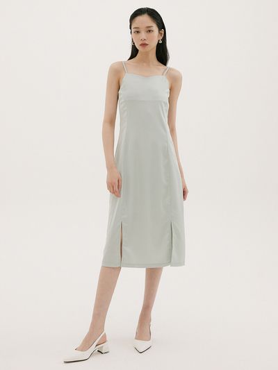 REORG FSK Satin String Jumper Skirt_Mint