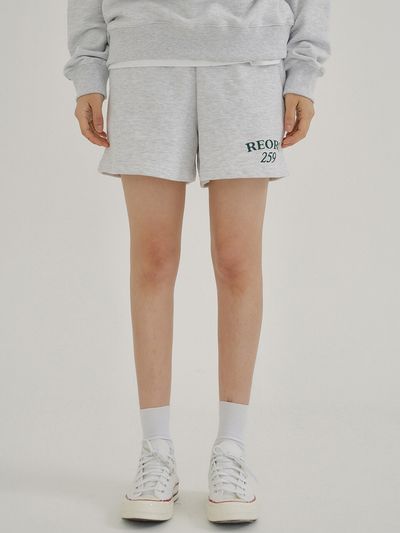 REORG KACK 259 Logo Short (White Gray)