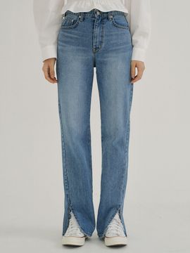 REORG KACK Side Slit Denim Pant