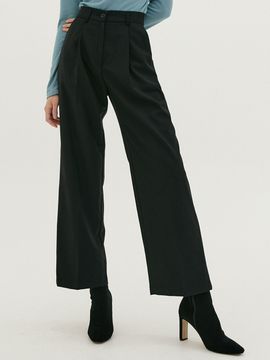 REORG Noi Wide Slacks Pants_Black
