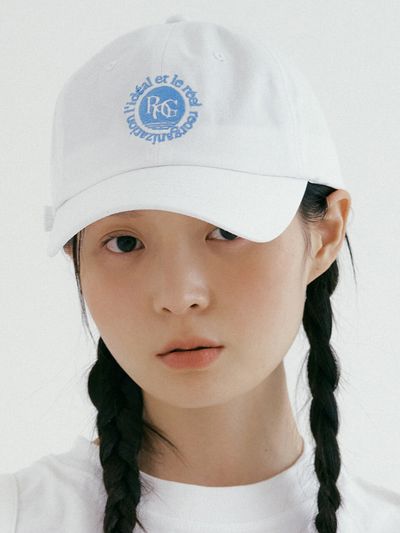 REORG Rog Sunrise Ball Cap_White