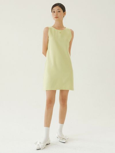 REORG Tweed Sleeveless Dress