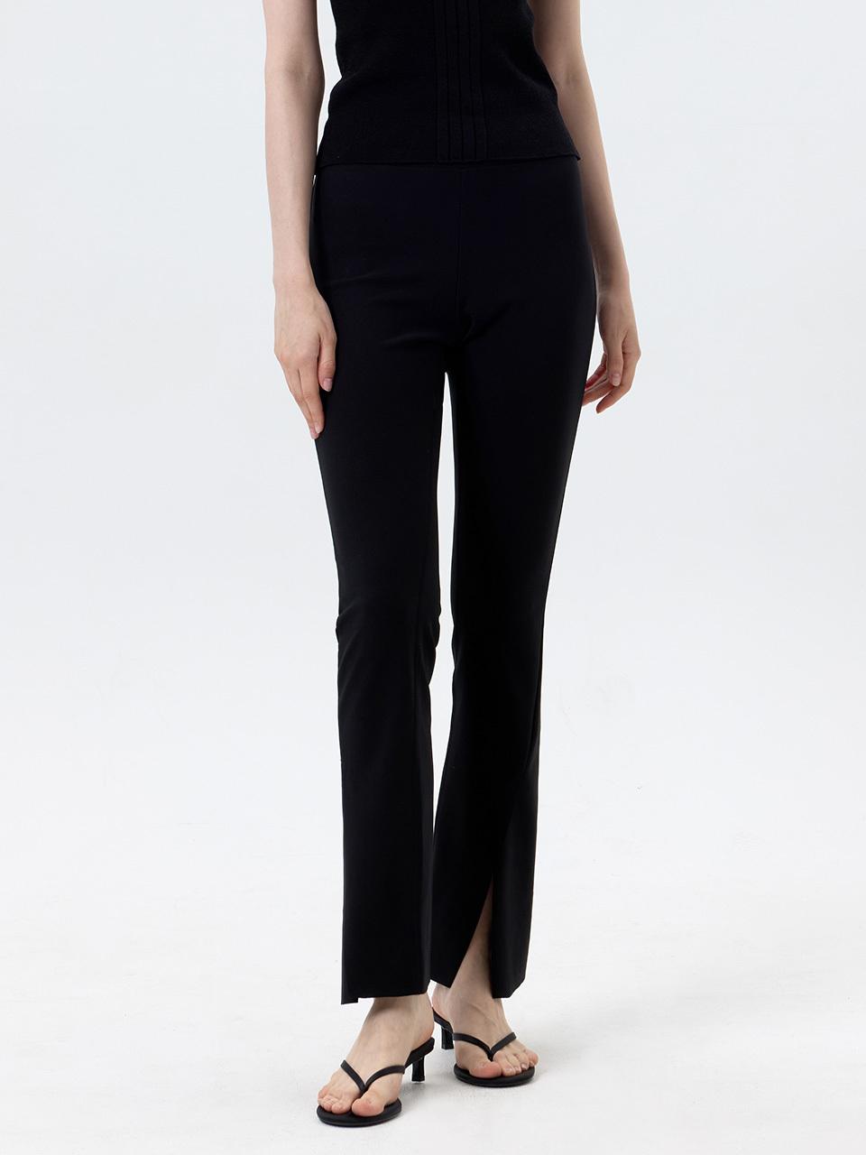 REPERE ELIXIR: Elixir Slit Bootcut Pants (2 colors)