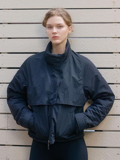 REPERE LIRIOPE Short Padded Jacket (2 colors)
