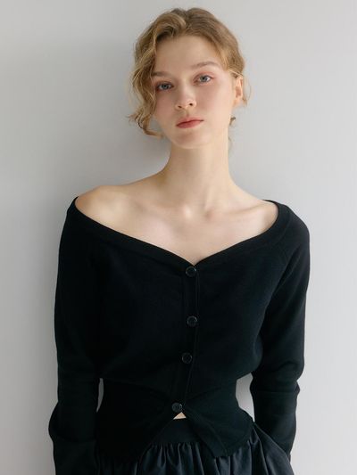 REPERE Orsay Knit Cardigan [5 colors]