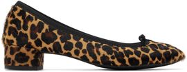 Repetto Repetto Brown Camille Rubber-Sole Heels