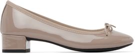 Repetto Repetto Taupe Camille Rubber-Sole Heels