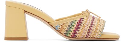 Repetto Repetto Yellow Jordana 60 Heeled Sandals