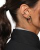 Repossi Repossi 18K Black Gold Antifer Diamond Heart Single Hoop Earring, 0.13 tcw - 2