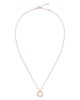 Repossi Repossi 18K Rose Gold Antifer Diamond Heart Pendant Necklace, 0.12 tcw - 1