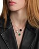 Repossi Repossi 18K Rose Gold Antifer Malachite & Diamond Halo Pendant Necklace, 15.7-17.7 - 2