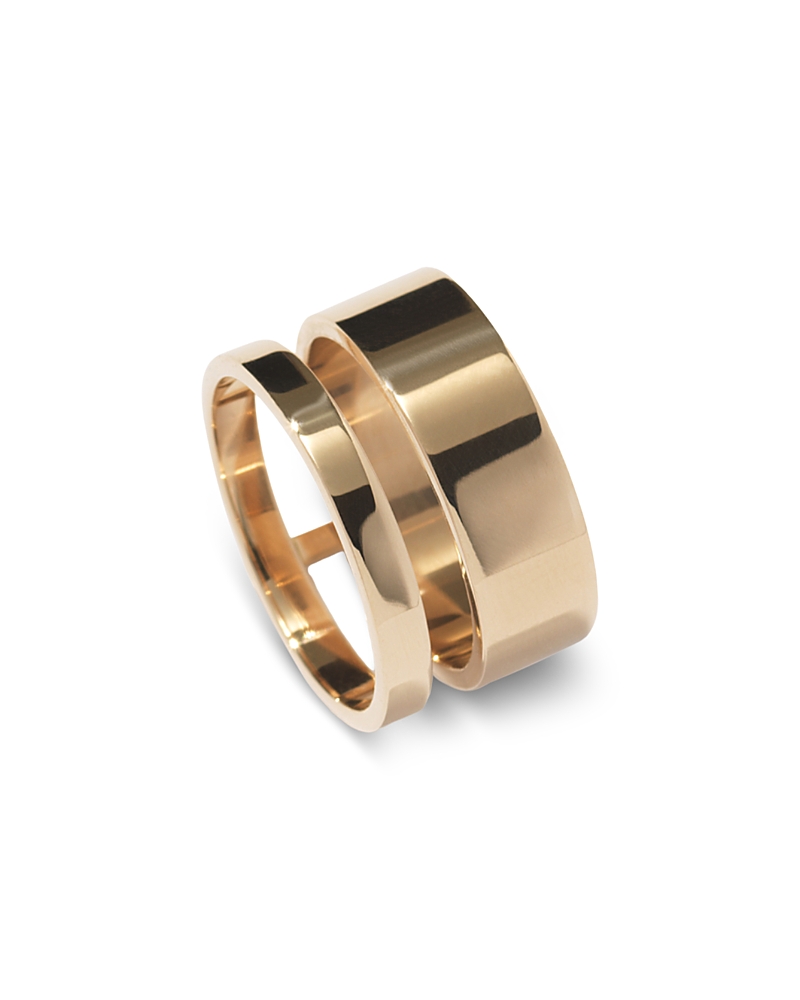 Repossi Repossi 18K Rose Gold Berbere Polished Double Ring