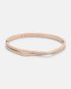 Repossi Repossi Antifer 18kt rose gold bangle with diamonds - 1