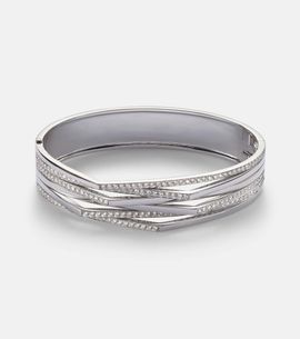 Repossi Repossi Antifer 18kt white gold cuff bracelet with diamonds