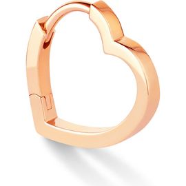 REPOSSI REPOSSI Antifer Single Heart Hoop Earring