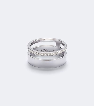 Repossi Repossi Berbere 18kt white gold ring with diamonds
