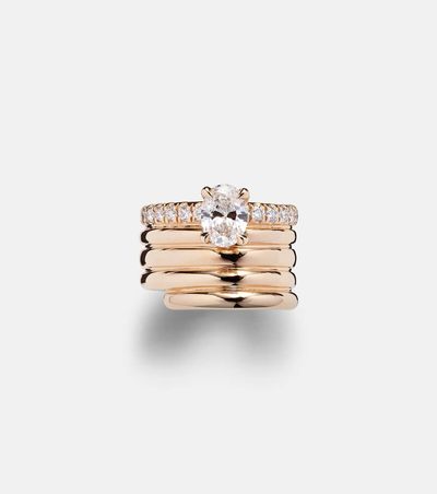Repossi Repossi Blast 18kt rose-gold ear cuff with diamonds