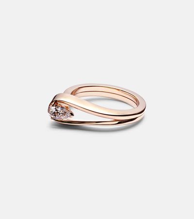 Repossi Repossi Serti InversÃ© 18kt rose gold ring with diamond