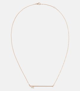 Repossi Repossi Serti Sur Vide 18kt rose gold necklace with diamond