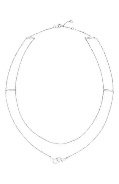 REPOSSI REPOSSI Serti Sur Vide Diamond Layered Necklace