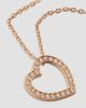 Repossi Women's Antifer 18K Rose Gold & 0.12 TCW Diamond Heart Pendant Necklace - 4