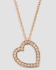 Repossi Women's Antifer 18K Rose Gold & 0.12 TCW Diamond Heart Pendant Necklace - 5